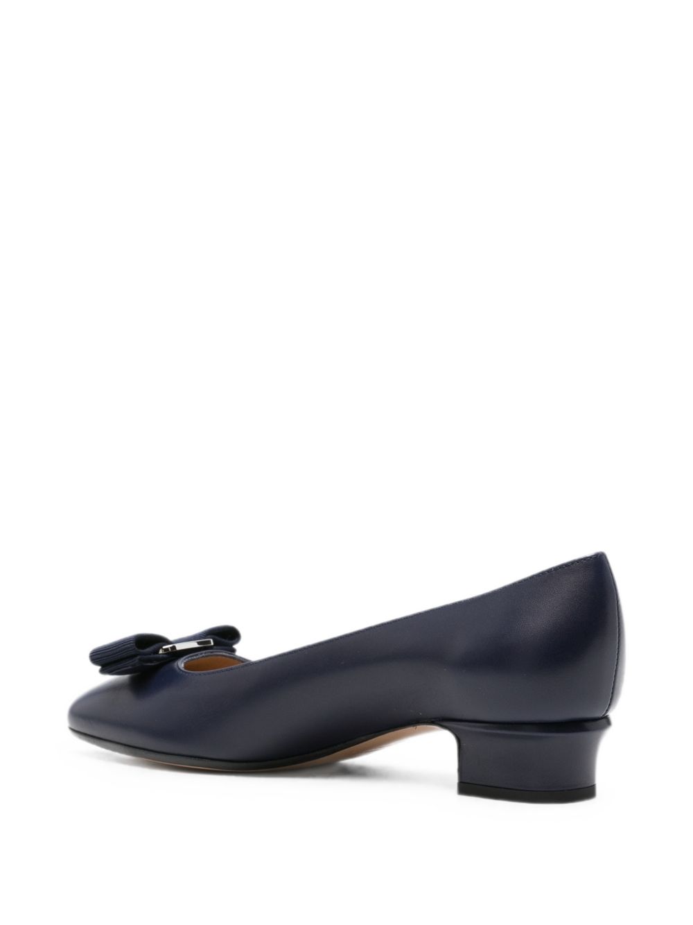 SALVATORE FERRAGAMO 가죽 디콜레테