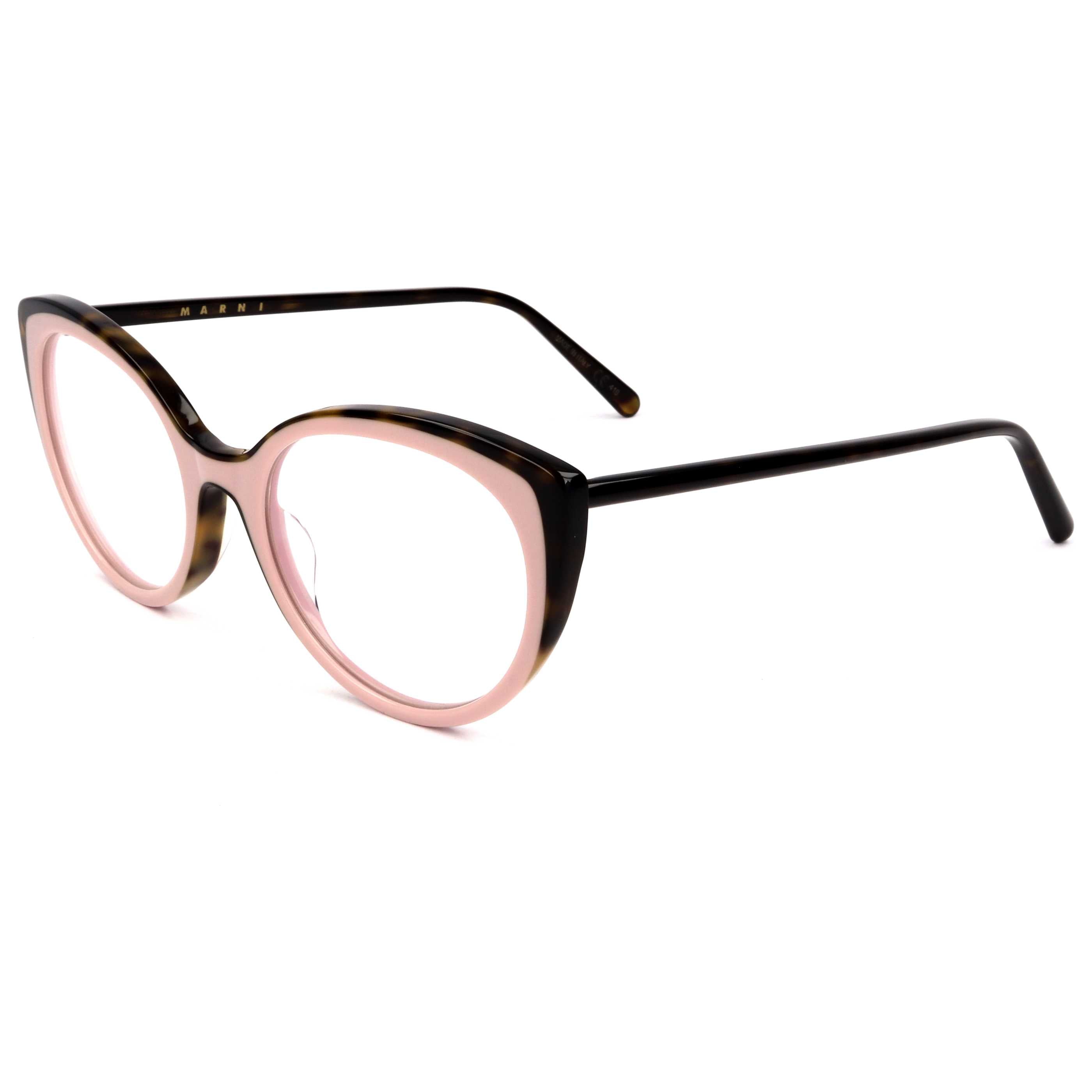 MARNI 여성 53mm 핑크 다크 하바나 안경 Me2625-608-53