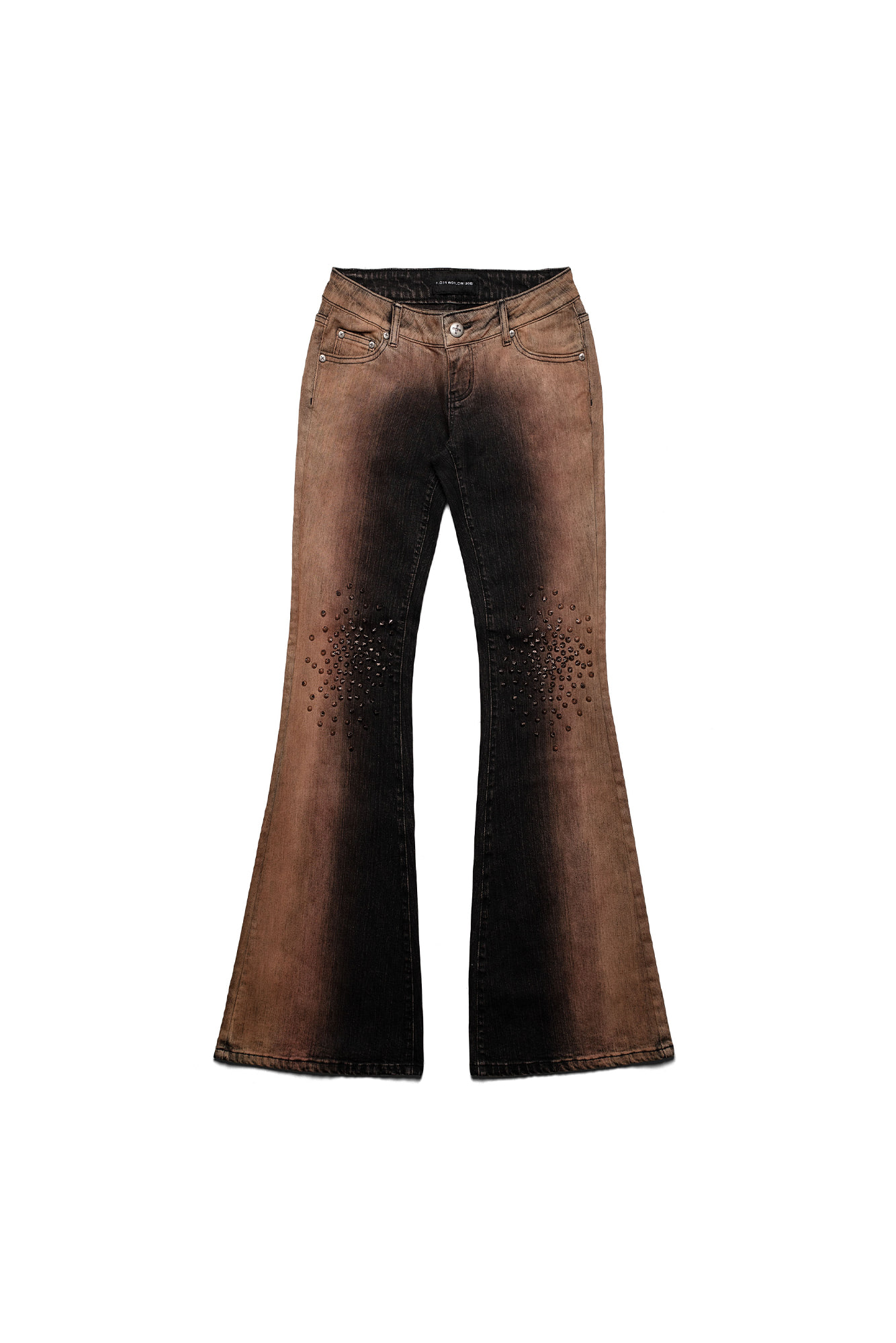 RACER WORLDWIDE Spike Flared Denim
