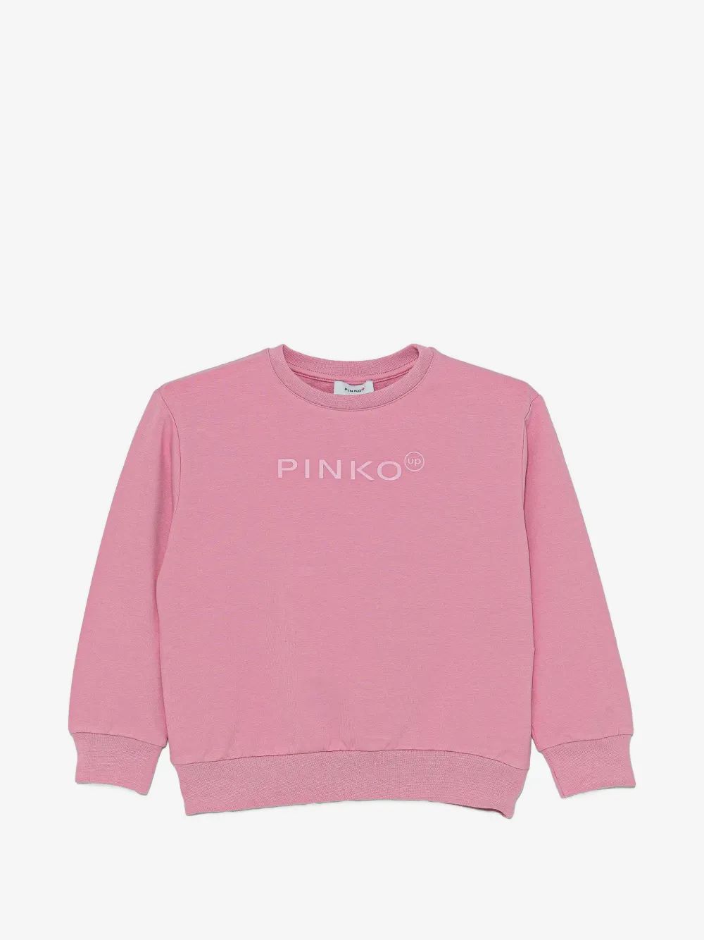 Pinko Kids 엠보싱 크루넥 맨투맨