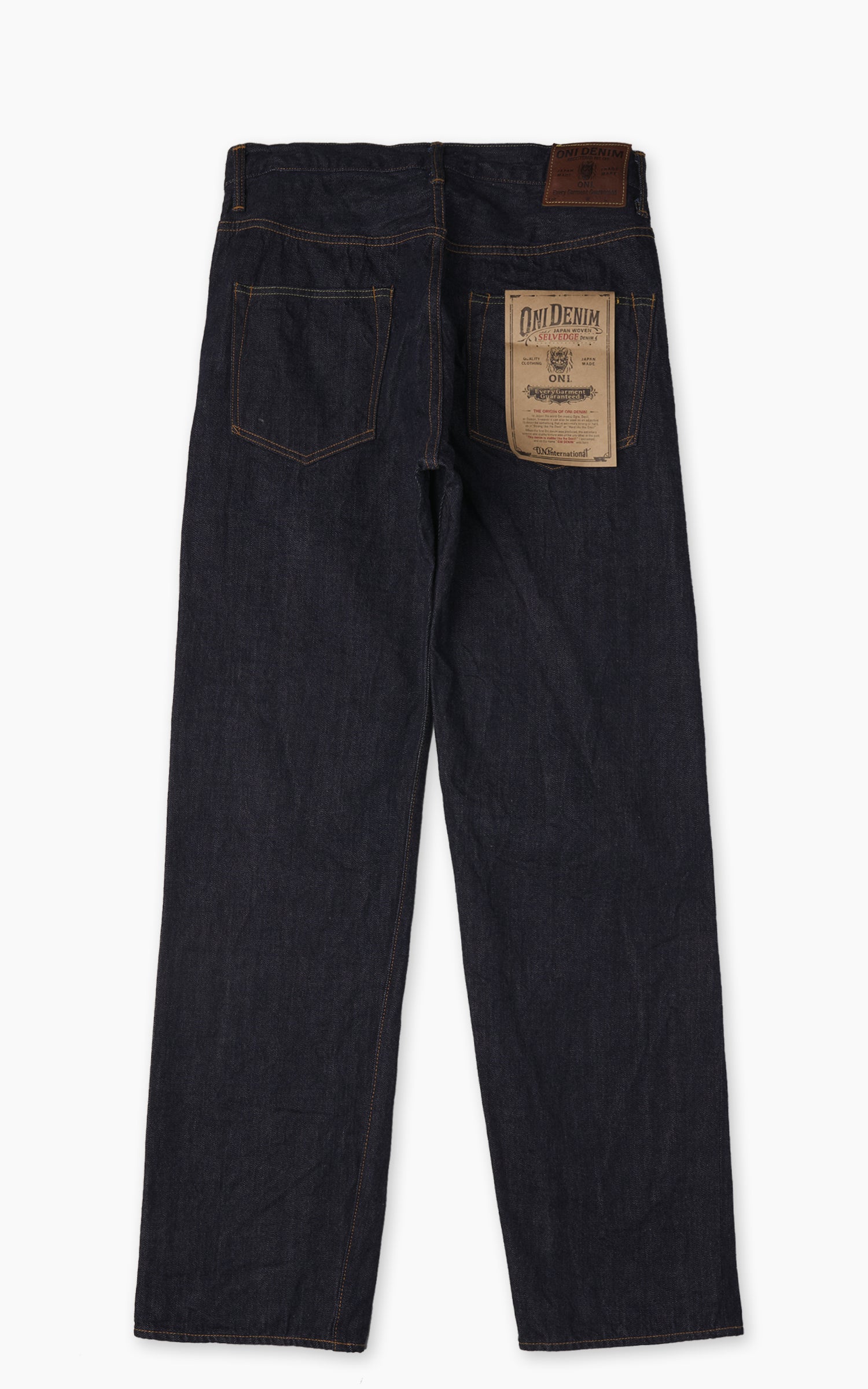 ONI DENIM 270-60XX 저스트 라이트 스트레이트 데님 12oz