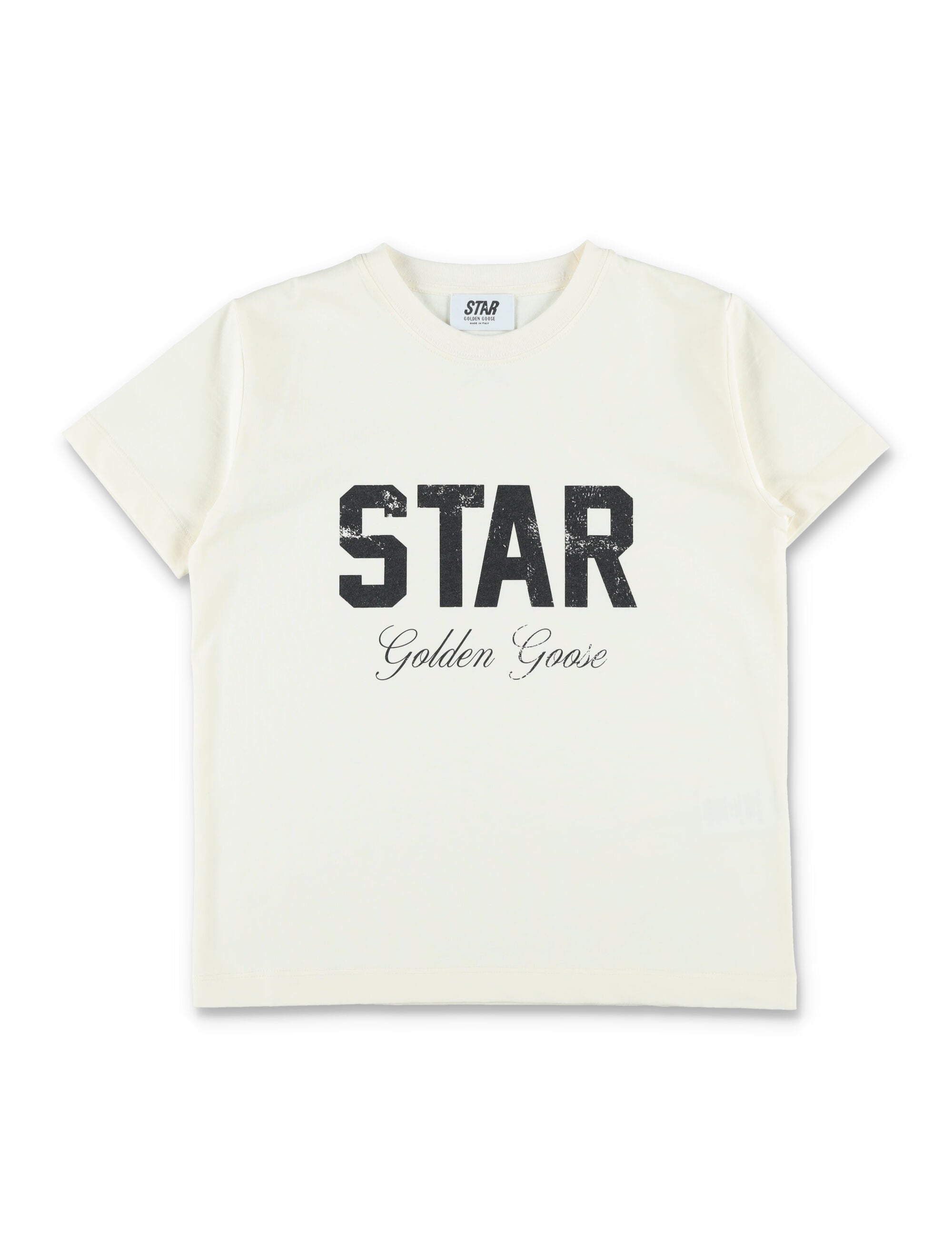 Golden Goose Kids 미니 스타 코튼 티셔츠