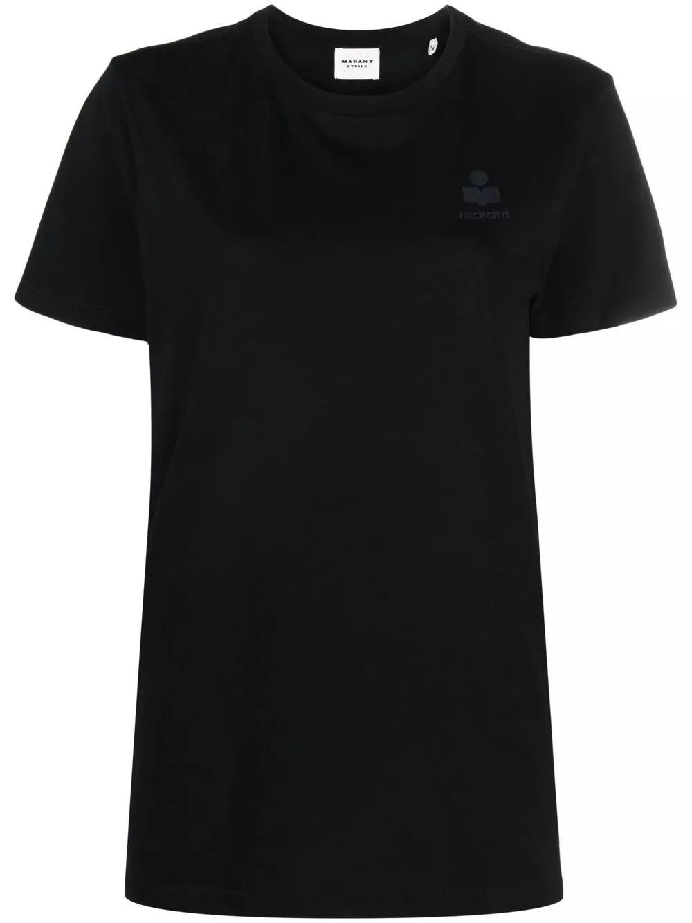 ISABEL MARANT ETOILE 아비 코튼 티셔츠 자수 로고