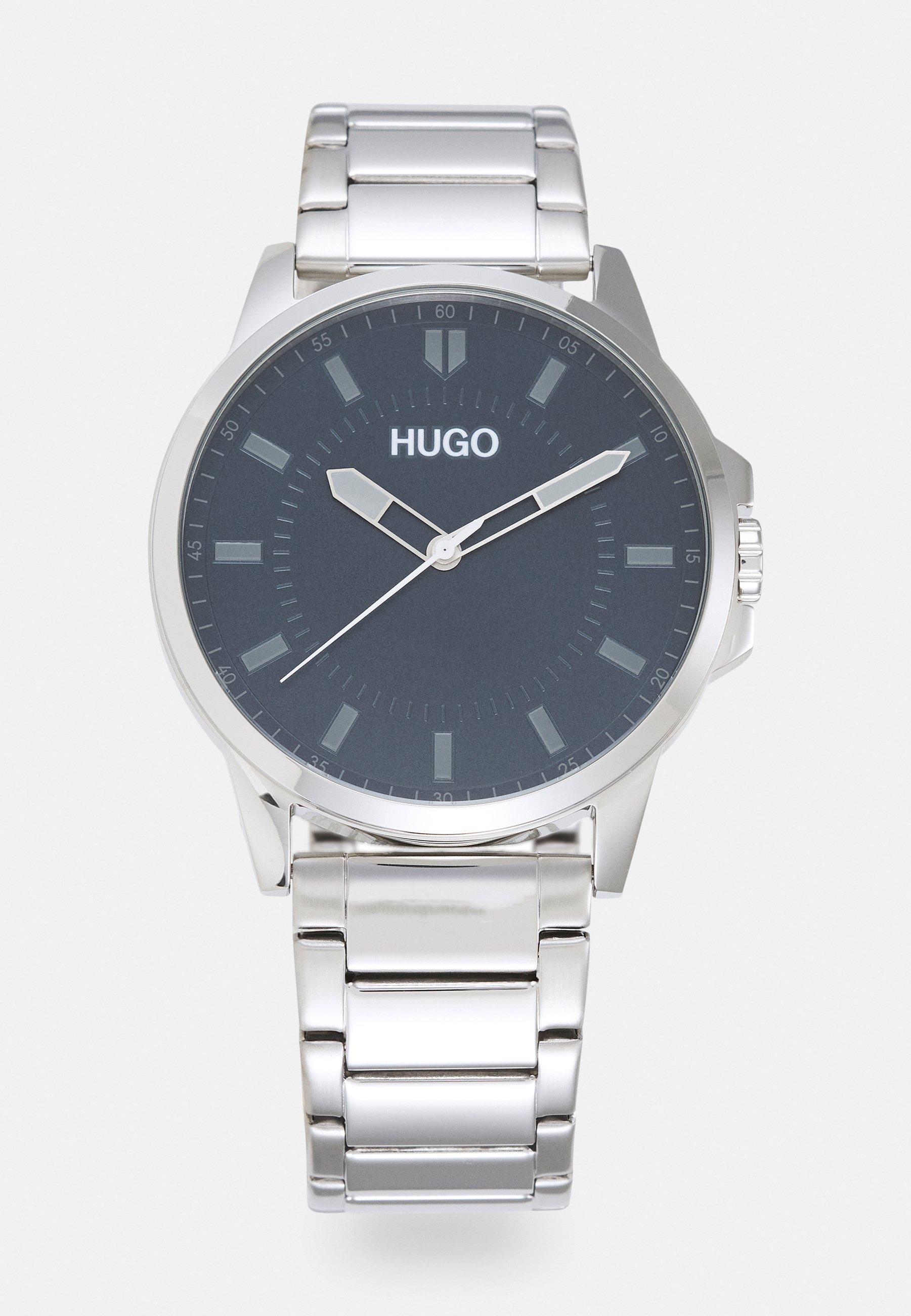 HUGO BOSS 퍼스트 시계 실버 블루