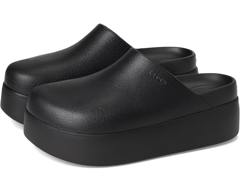 Crocs 딜런 플랫폼 클로그 뮬 플랫폼 슈즈