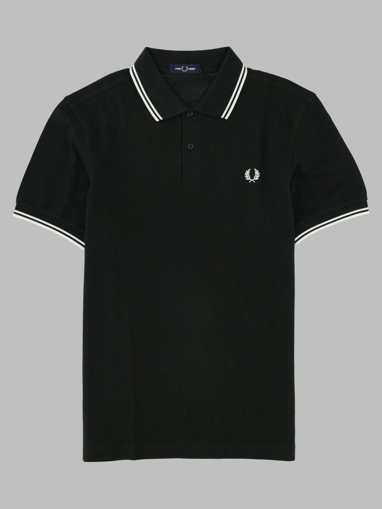 Fred Perry 로고 트림 폴로 셔츠