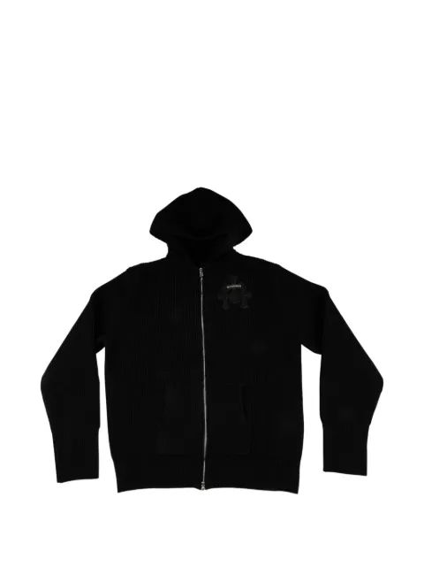 CHROME HEARTS 크로스 패치 집업 후드티