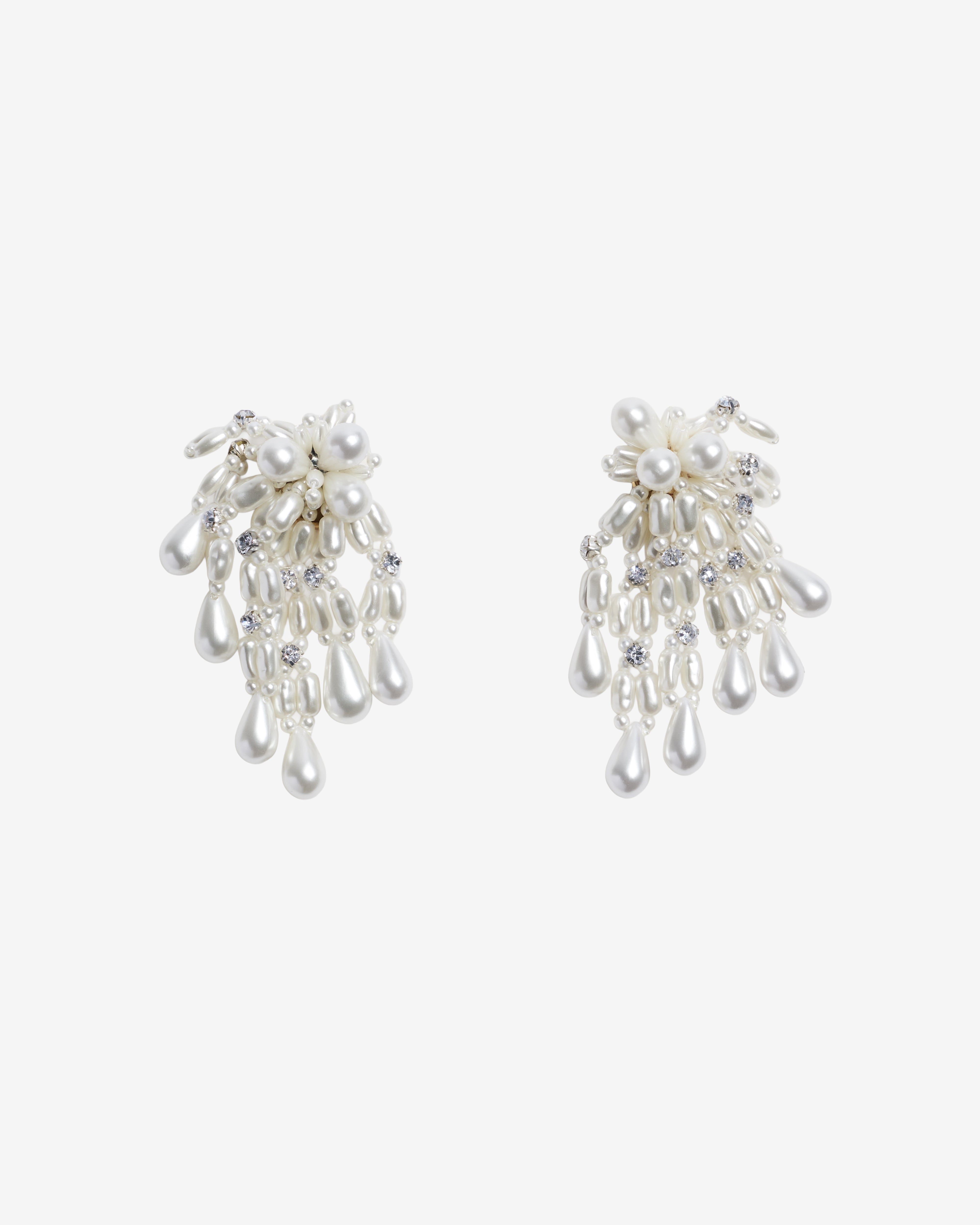 Simone Rocha 여성 윌티드 샹들리에 귀걸이