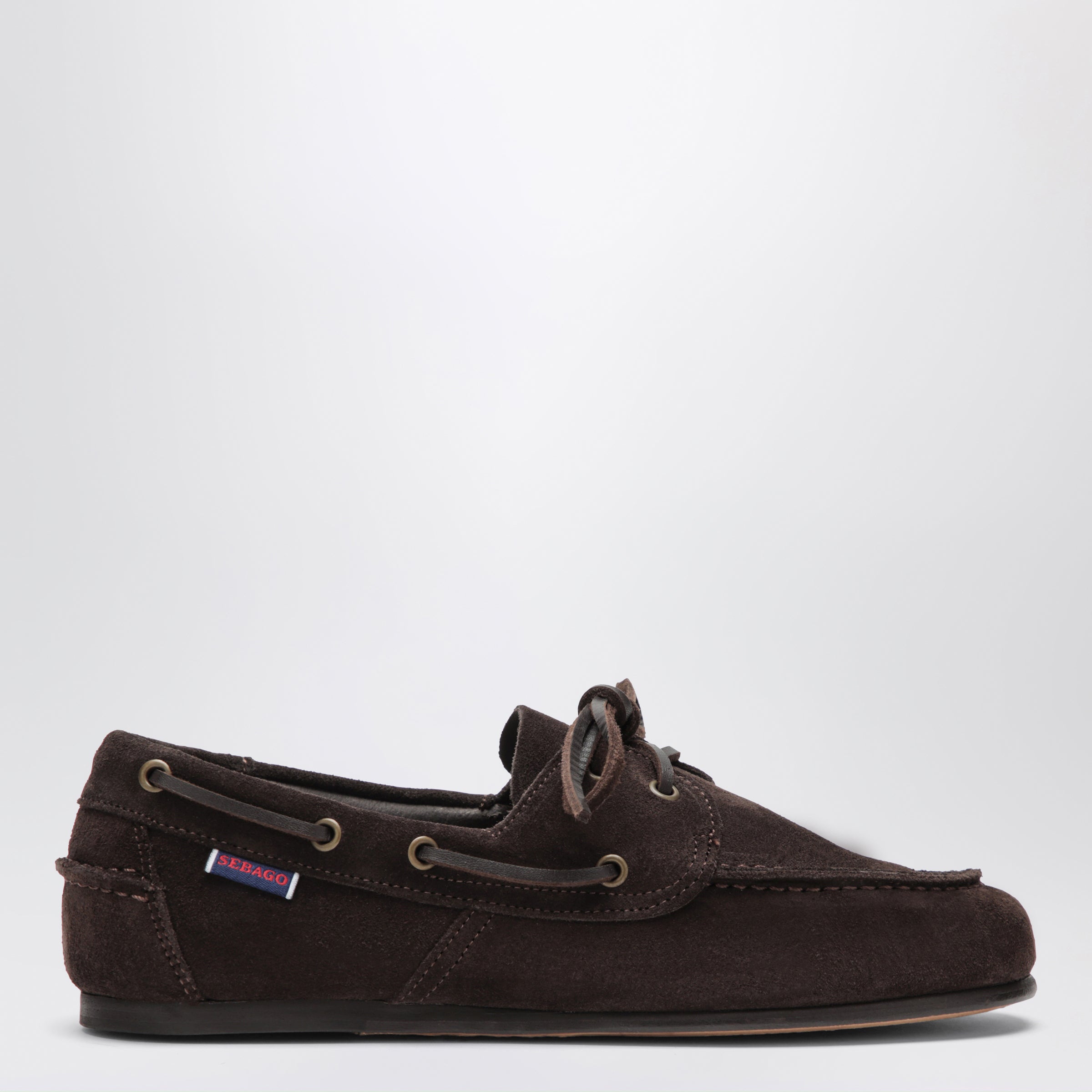 SEBAGO 오웬 브라운 스웨이드 보트 슈즈