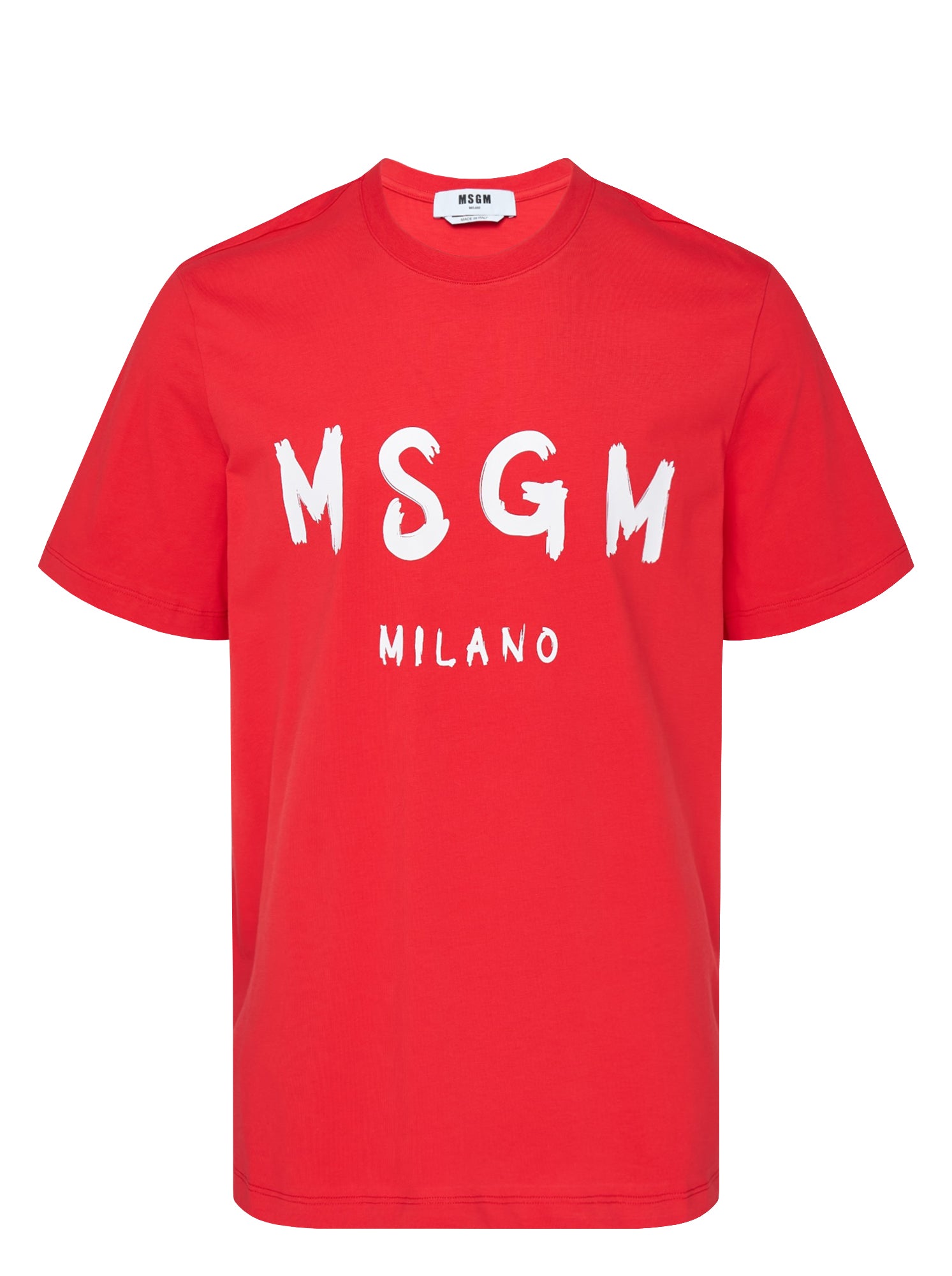 MSGM 브러시스트로크 로고 티