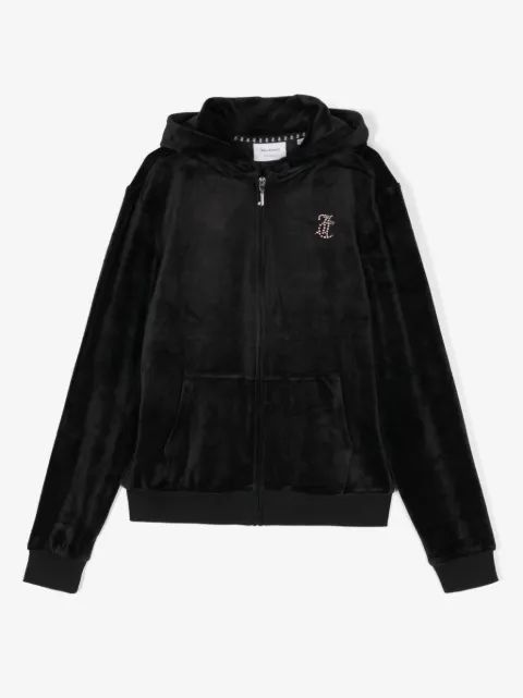 Juicy Couture Kids 디아만테 로고 후드티