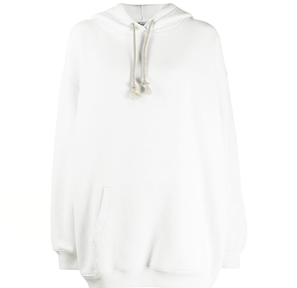 Acne Studios 여성 백 리버스 라벨 후드티 AI0044 183