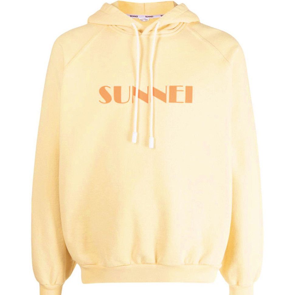 SUNNEI 22FW 빅 로고 프린트 후드티 MRTWXJER010COT007 0126