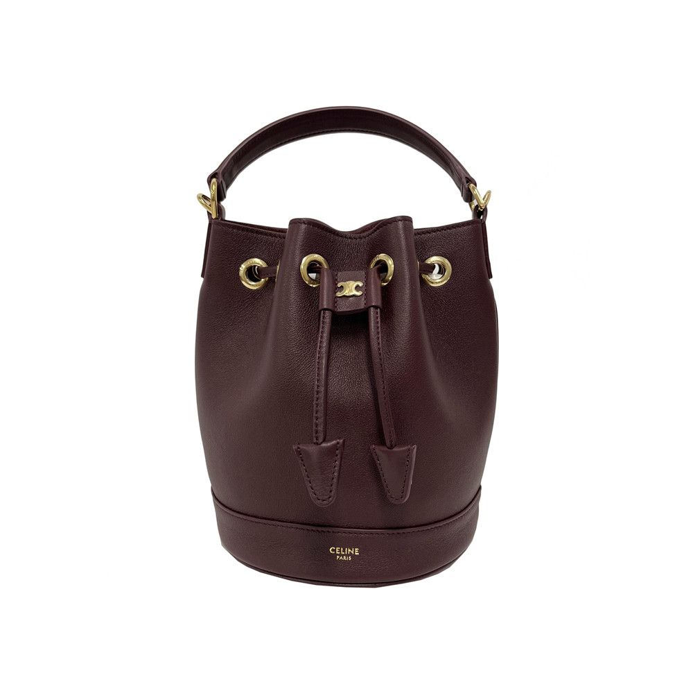 CELINE 26SS 트리오페 틴 클라라 버킷백 121673 DPJ 28DG
