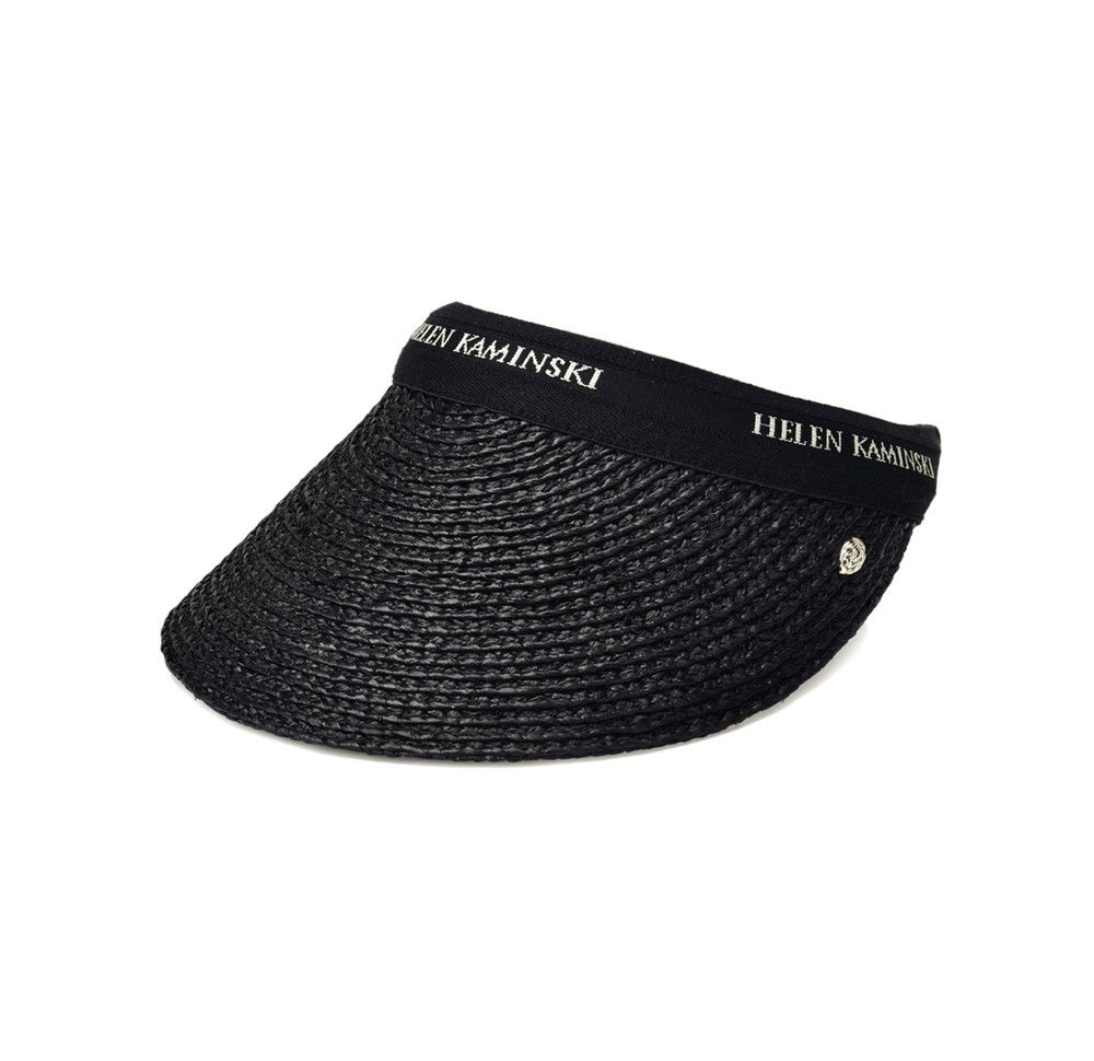 Helen Kaminski 26SS 바이저햇 HAT52491 BIANCA 10 CHARCOAL BLACK