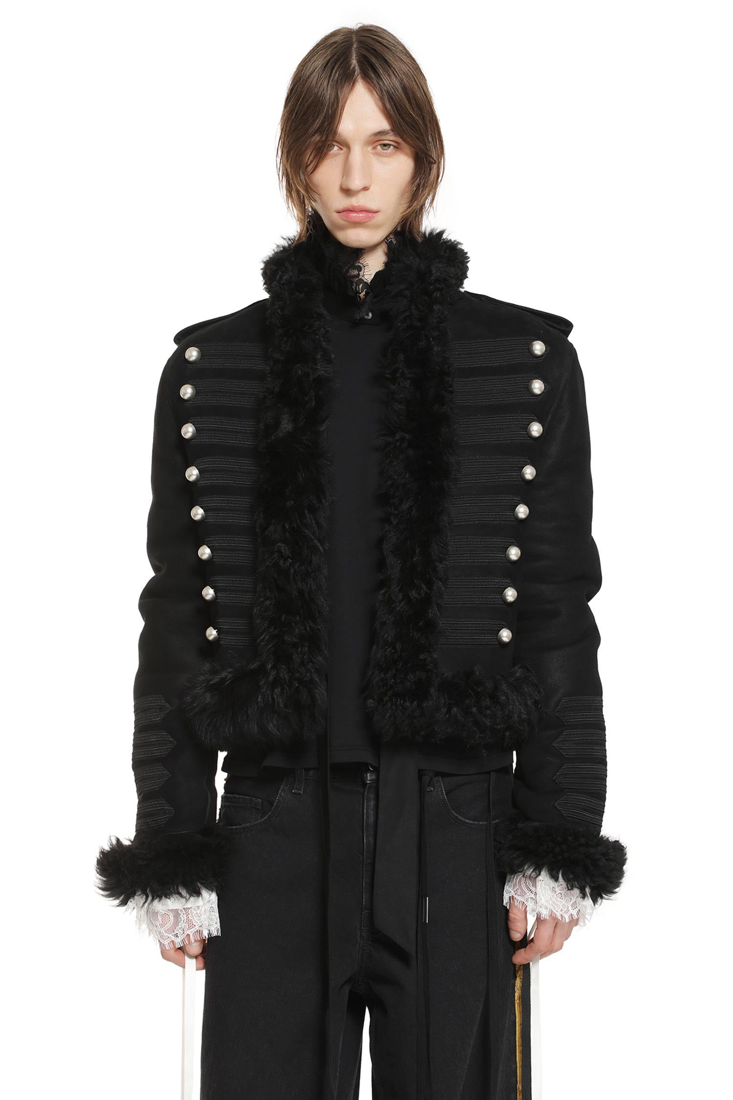 Ann Demeulemeester 말두스 크롭드 마르시나 자켓
