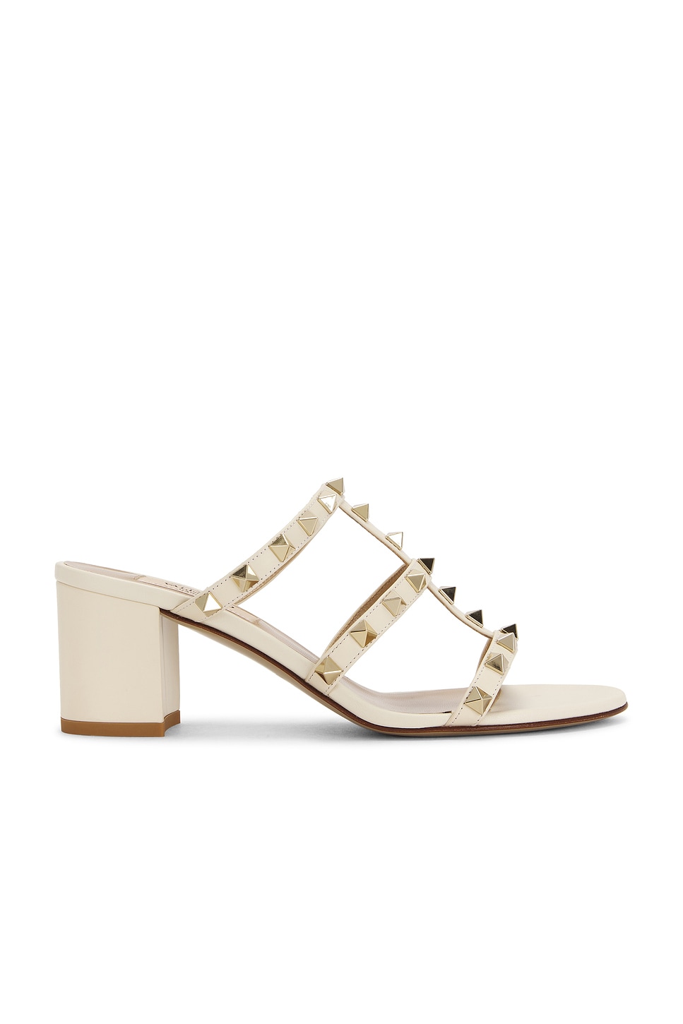 VALENTINO GARAVANI 록스터드 슬라이드 뮬