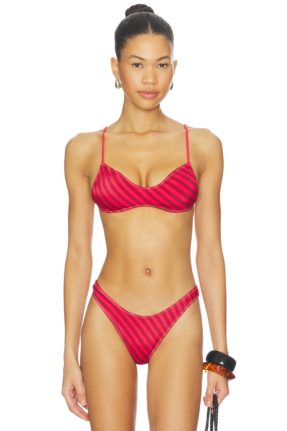Frankies Bikinis 마그놀리아 비키니 탑