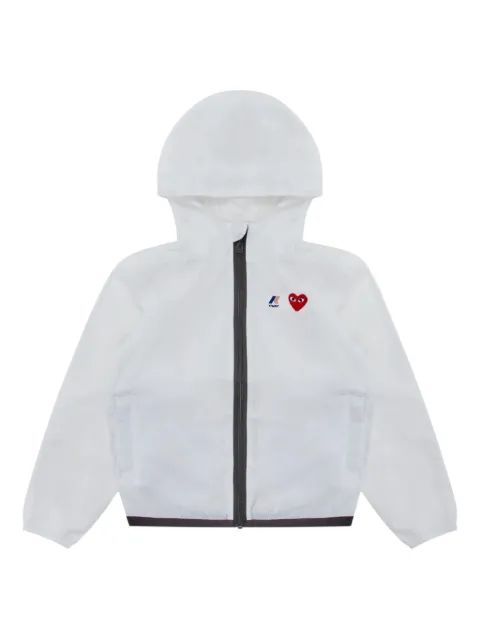 Comme Des Garçons Play Kids 하트 집업 자켓