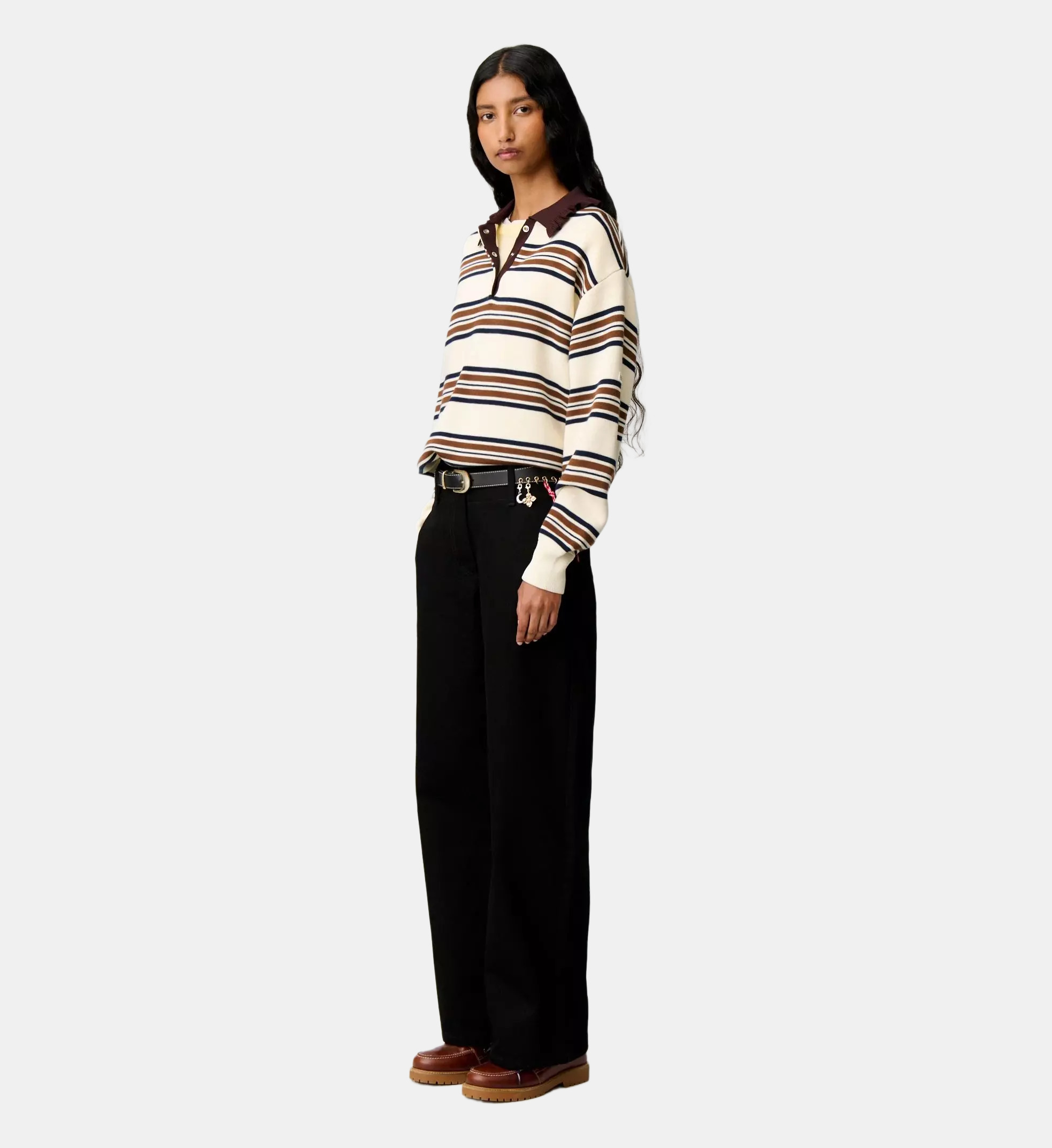 Claudie Pierlot  루즈핏 데님 팬츠