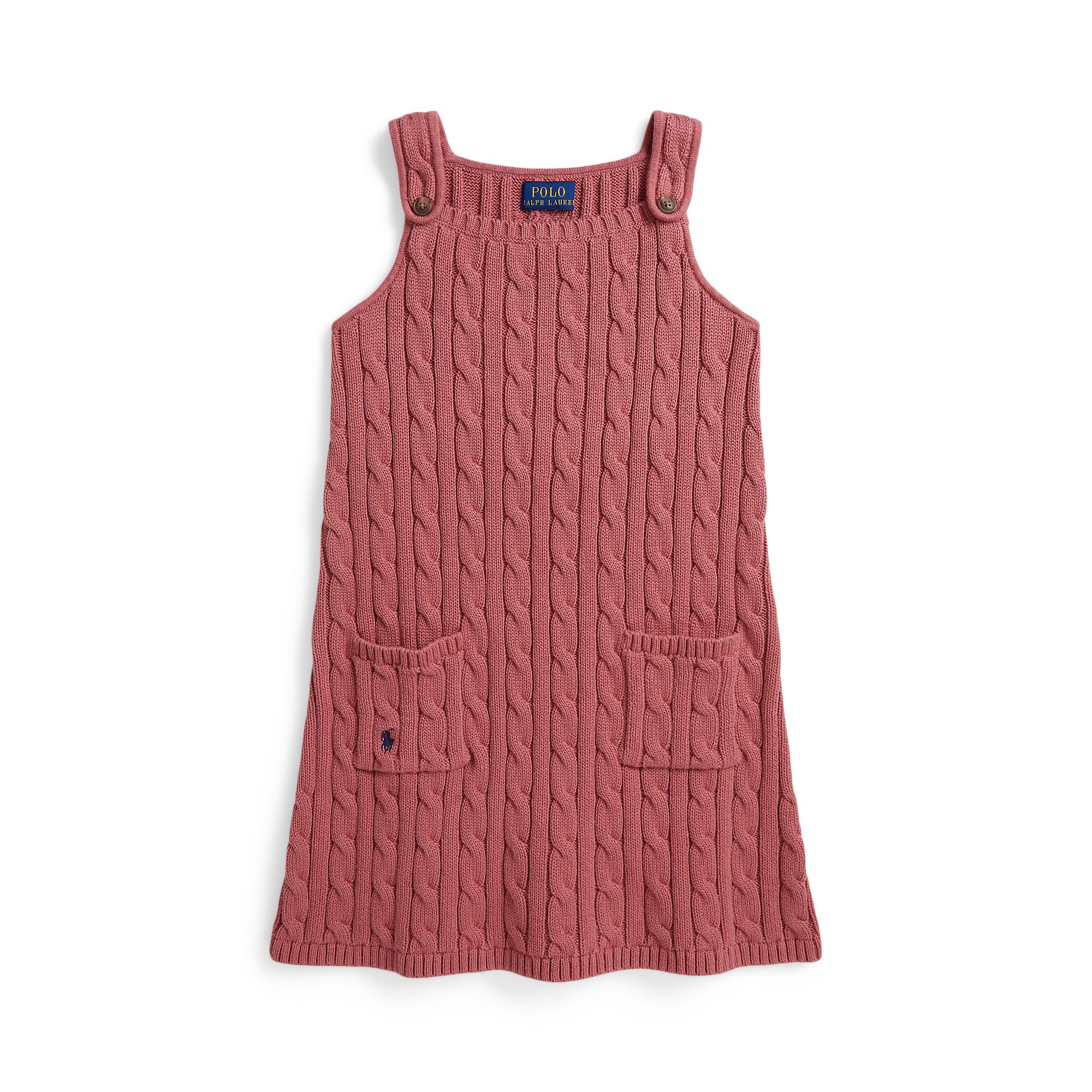 Ralph Lauren Kids 캔버스 드레스