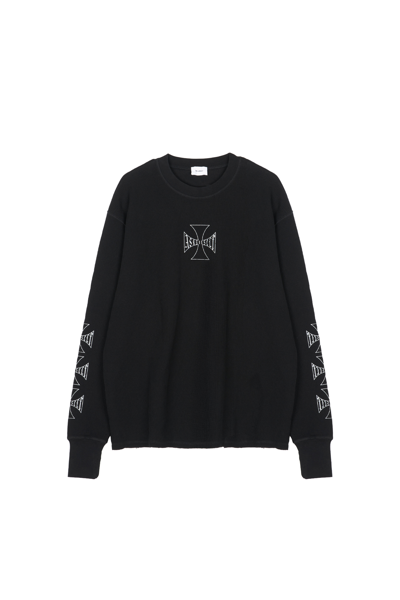 ASKYURSELF Cross Waffle LS