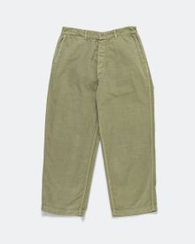Silk Cotton Chino Wide Trouser | A.PRESSE | FETCHING