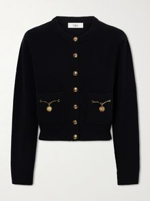 クロップドリブニットカーディガン | SANDRO | FETCHING