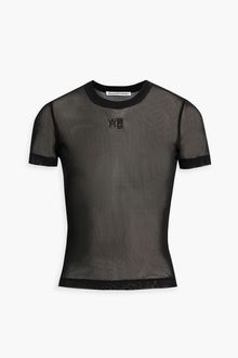クリスタル装飾ストレッチチュールトップ | 알렉산더왕 | FETCHING