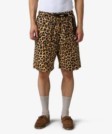 Hippopotamus Terry Cloth Short Pant Leopard | NEIGHBORHOOD | FETCHING