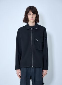 リブ編み ジップアップ ジャケット | 스톤아일랜드 | FETCHING