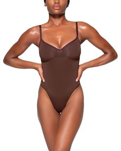 Seamless Sculpt Thong Bodysuit | 스킴스 | FETCHING