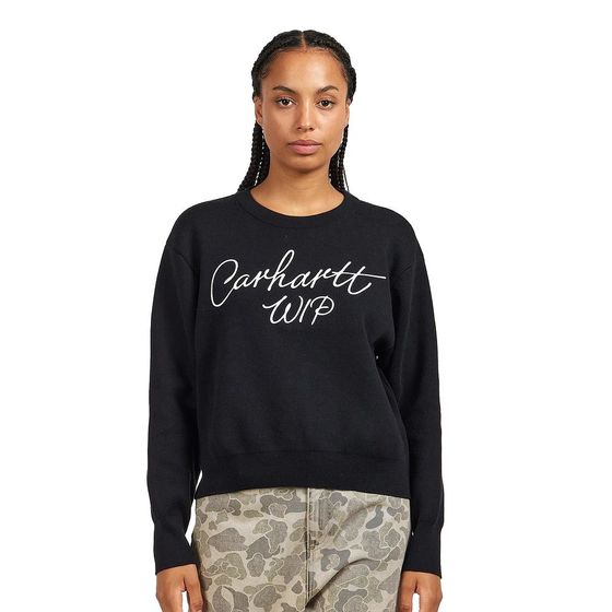 【Carhartt】 AMOUR SWEATSHIRT Carhartt WIP Amour Sweatshirt, Black | Official Online Store