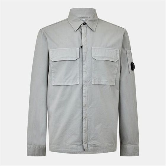 Logo Patch Flap Pocket Shirt | 스톤아일랜드 | FETCHING
