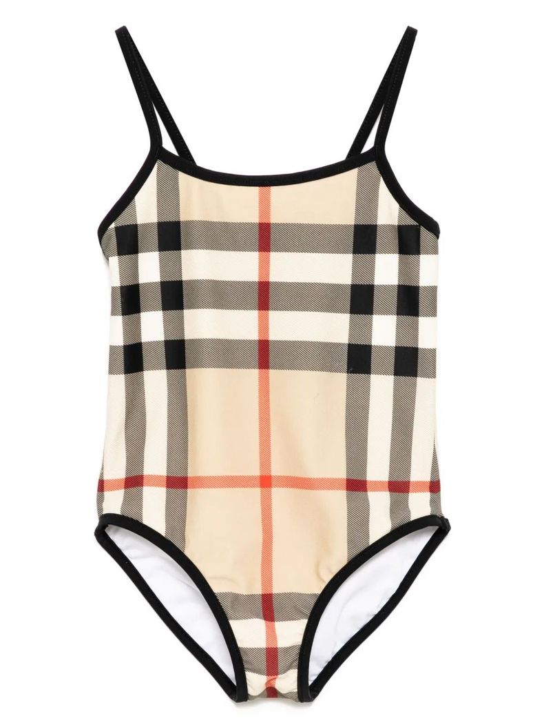 Checked Swimsuit B10298 21A | 버버리 키즈 | FETCHING