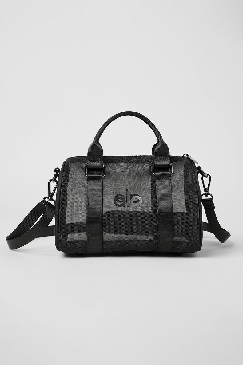 Dugi（푼푼더기❤️）　0311 사피아노 가죽 더플 백 블랙 | PRADA