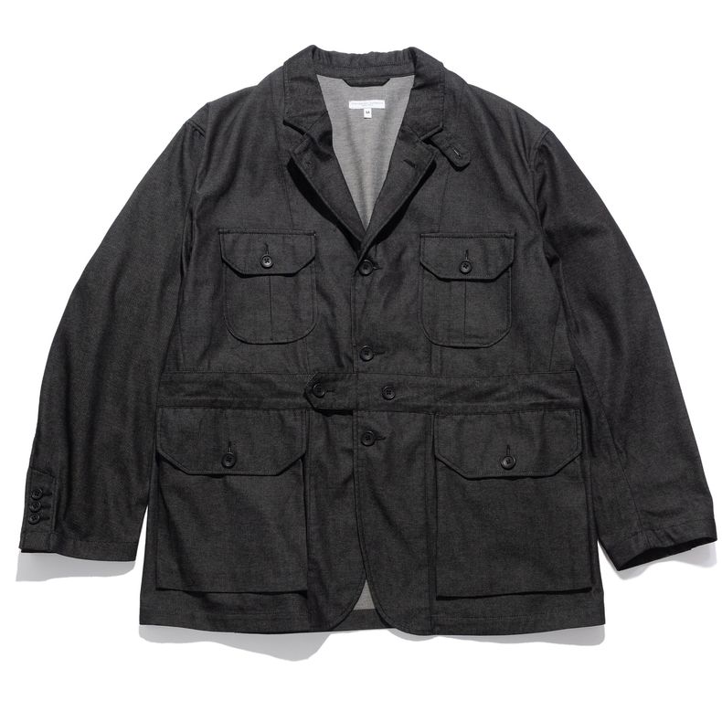 ジャケット・アウター ENGINEERED GARMENTS Folk Jacket Nylon Folk Jacket Denim 25S1D036 | 엔지니어드 가먼츠 | FETCHING