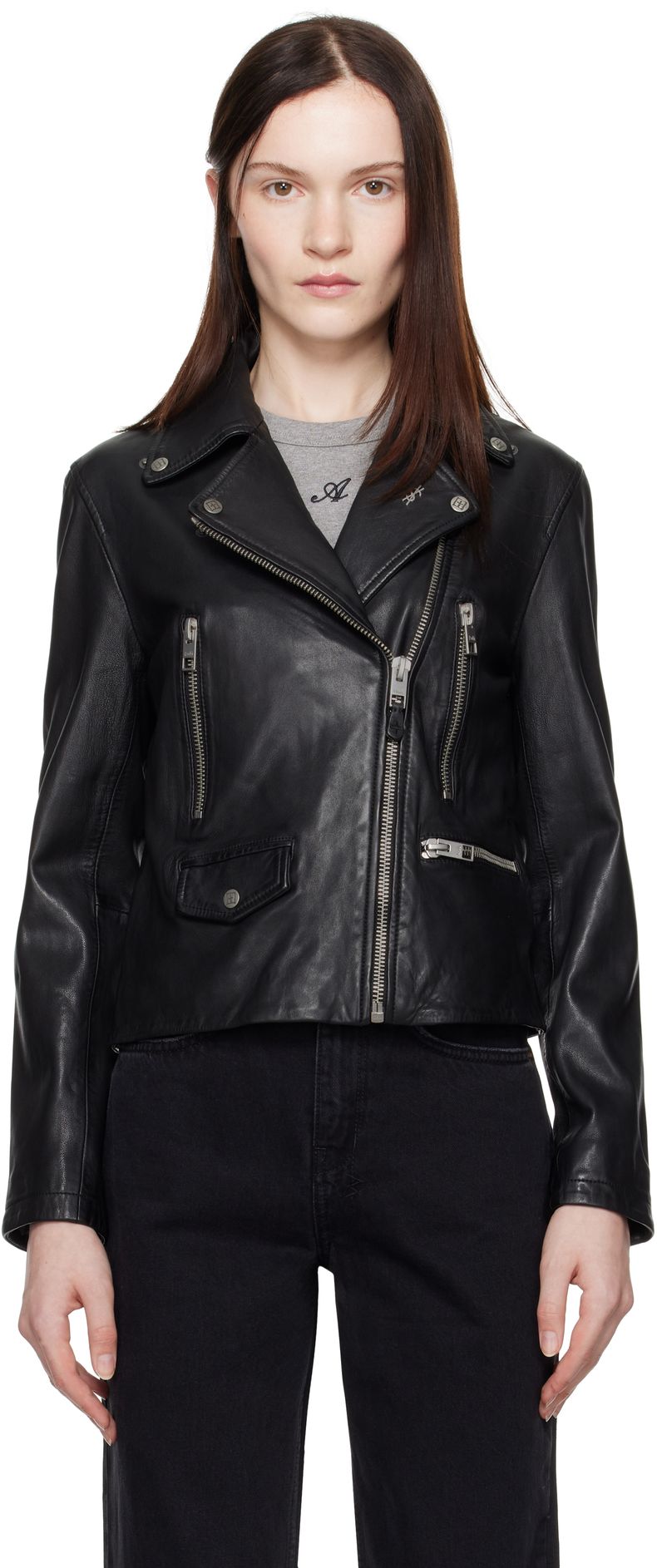 앰플리파이 가죽 자켓 5000004726 | 수비 | 페칭 FETCHING