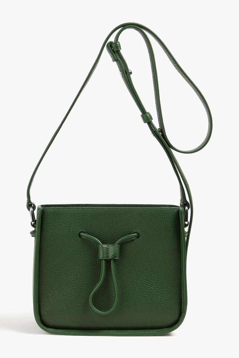 Soleil Mini Pebbled Leather Bucket Bag | 3.1필립림 | FETCHING