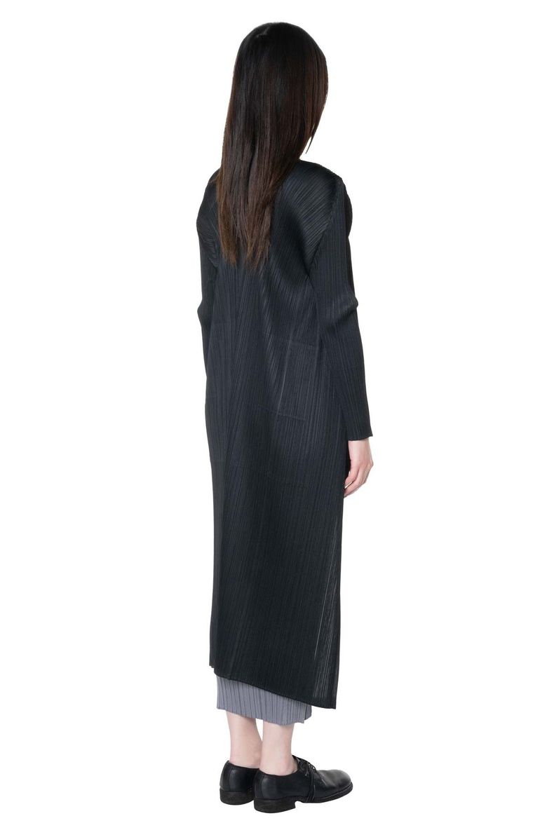 Pleats Please By Basics Long Coat | 이세이 미야케 | FETCHING