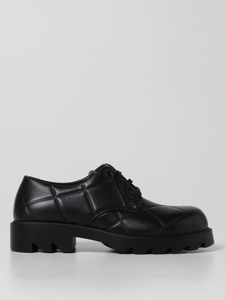 bottega veneta shell up 革靴 BOTTEGA VENETAボッテガ イントレチャート レースアップシューズ