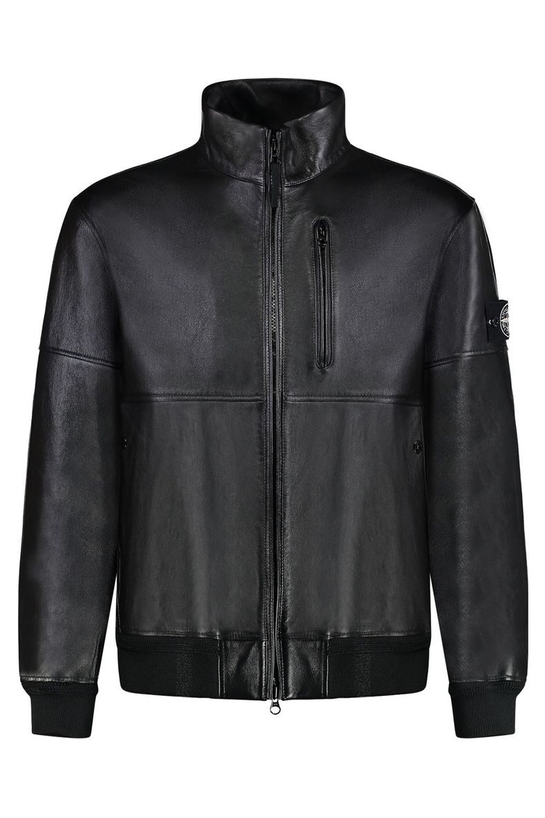 STONE  レザージャケット Lサイズ 811500398 STONE ISLAND レザージャケット Lサイズ 811500398