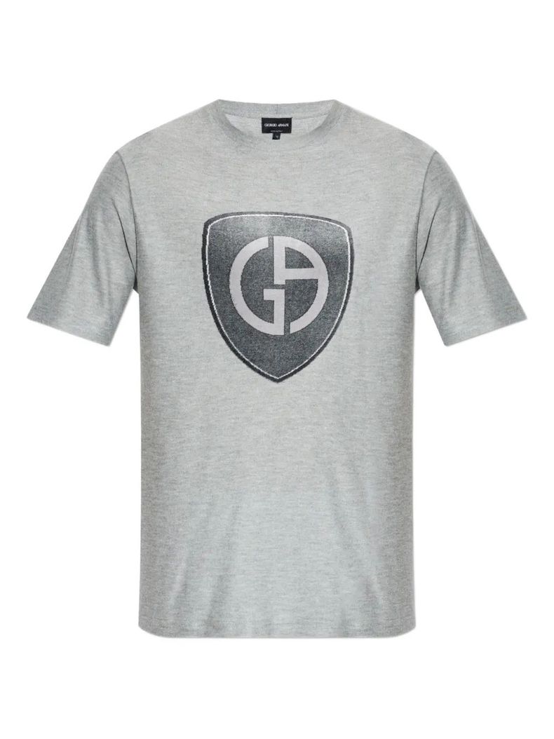 Logo Graphic T-Shirt | GIORGIO ARMANI | FETCHING