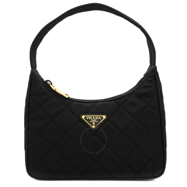 ショルダーバッグ・ポシェット PRADA CONTENITORE MANIGLIA 1NE051 2DYC F0002 tas shoulder-bag Prada 1NE051 Contenitore Maniglia Pomice