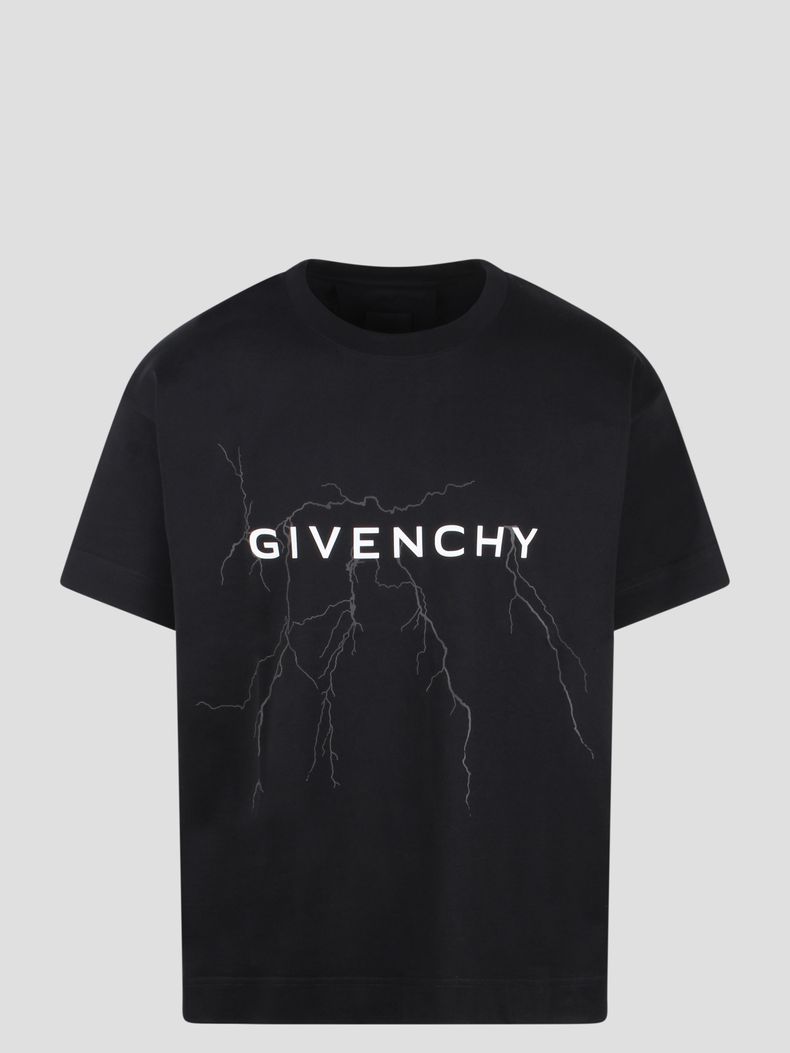 리플렉티브 아트워크 티셔츠 BM71JB3YJ9 001 | 지방시 | 페칭 FETCHING