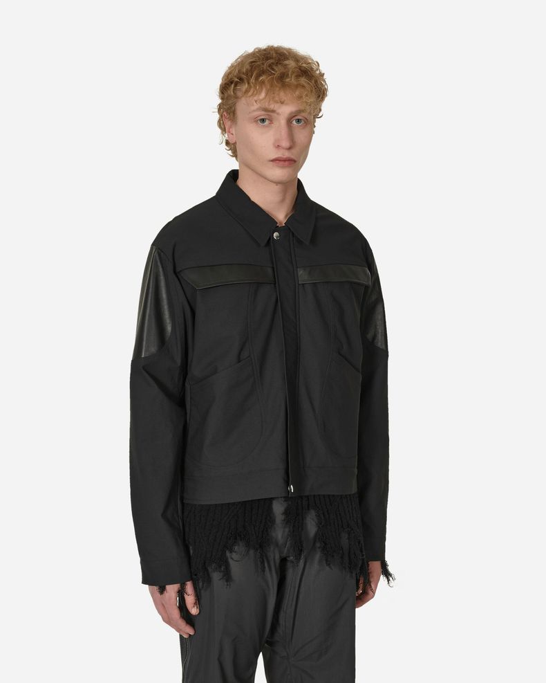 kiko kostadinov McNamara Uniform コート Kiko Kostadinov Black McNamara Uniform Coat Kiko Kostadinov