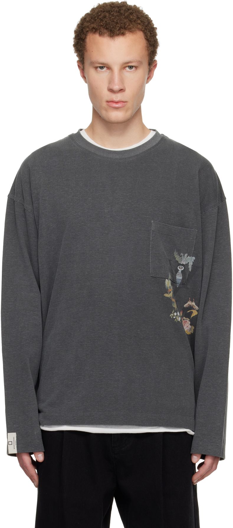 Minhwa Logo Long Sleeve T-Shirt | 우영미 | FETCHING