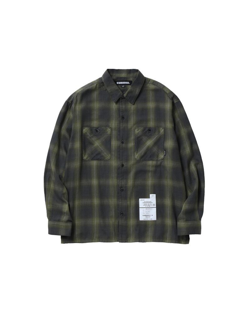 L/S Hombre Check Shirt | NEIGHBORHOOD | FETCHING