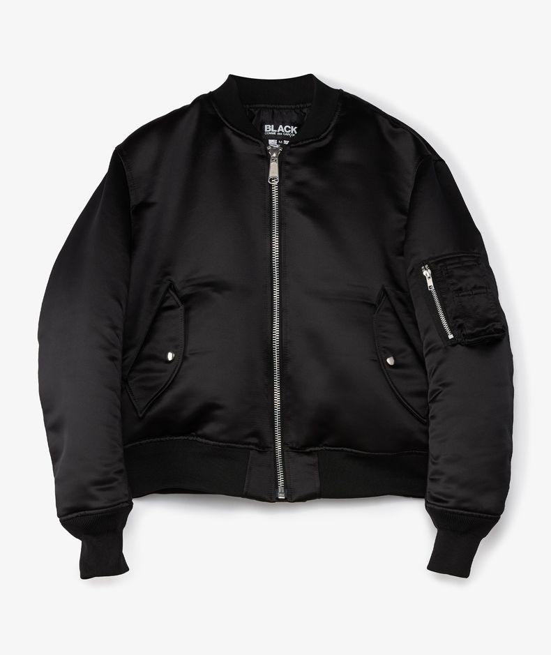 Comme des Garcons Reversible Frilled Bomber Jacket | 꼼데가르송