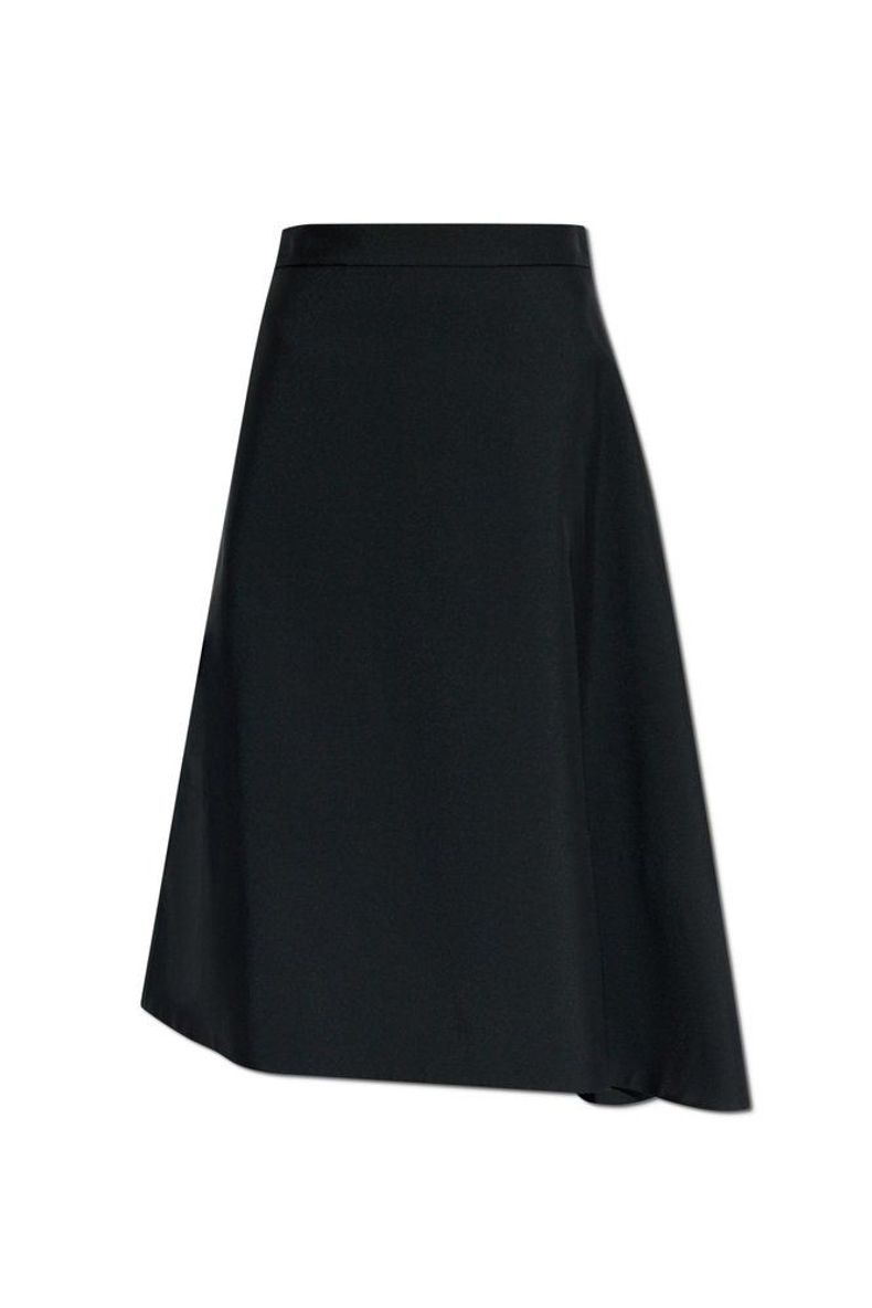 JIL SANDER Aラインミティスカト J04MA0007J70013 001 A라인 미디 스커트 J04MA0007J70013 001 | 질샌더 | 페칭 FETCHING